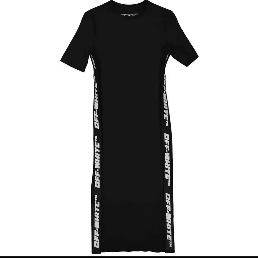 Off White dress midi